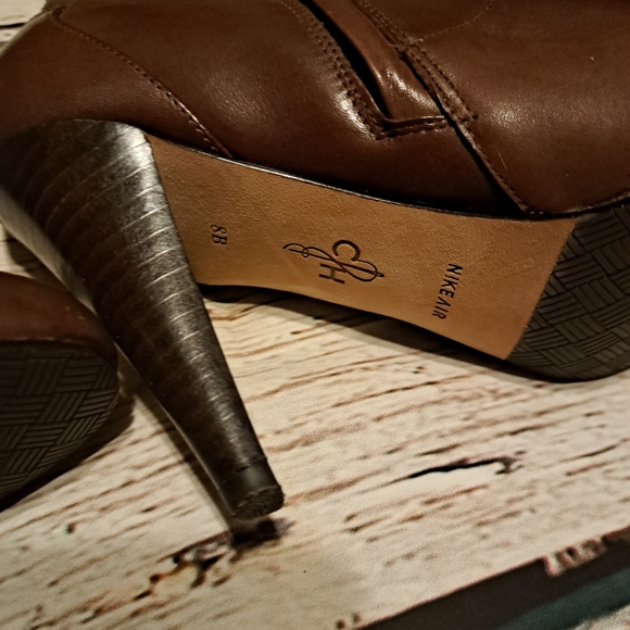 Cole Haan NikeAir Heeled Buckle Boots - Picture 5 of 7